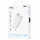 Мережевий зарядний пристрій Proove Slender 30W Type-C+USB White (WCSL30110002)