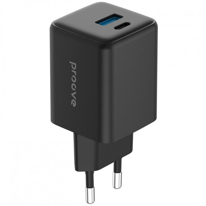 Мережевий зарядний пристрій Proove Pocket GaN 30W Black (WCPG30110001)