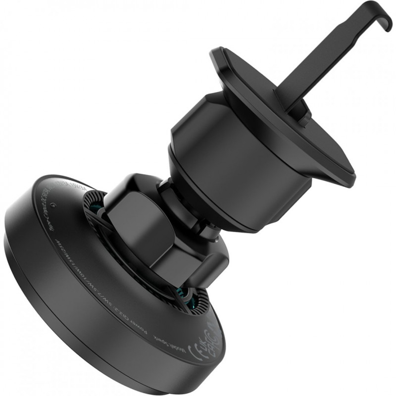 Автомобільний тримач з бездротовою зарядкою Proove Spark Qi2.2 25W Black (WHSQ25002001)
