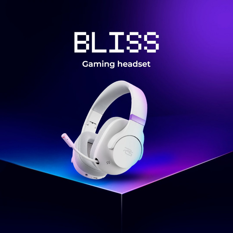 Бездротова ігрова гарнітура Proove Gaming Bliss (APP) Black (GHBLPP010001)