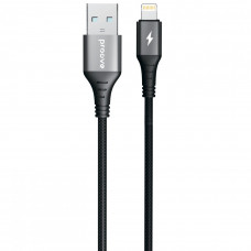 Кабель Proove WireX USB to Lightning 2.4A (1m) Black (CCWX12001201)