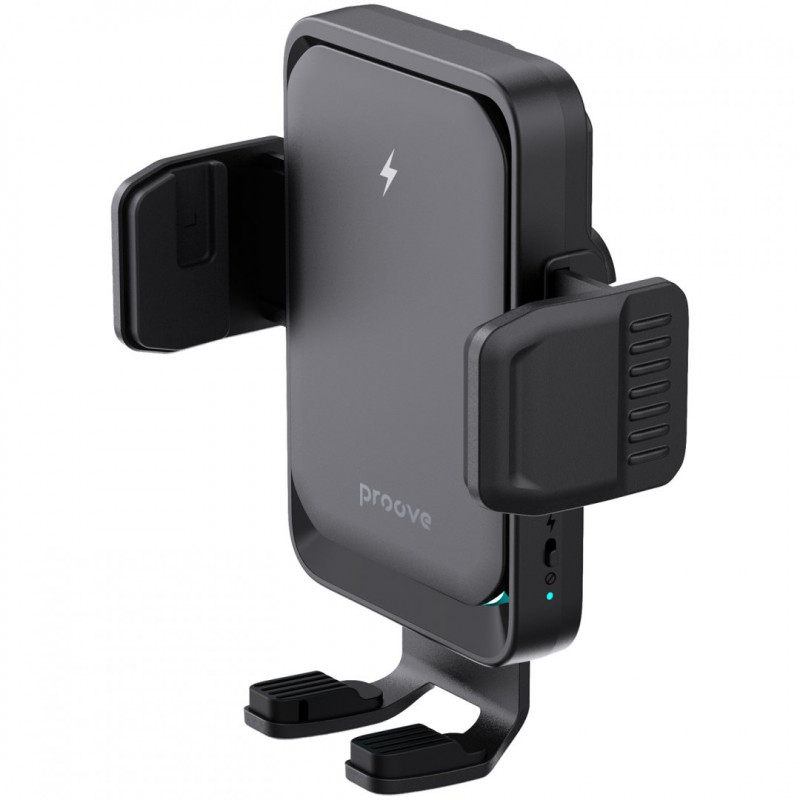Автомобільний тримач з бездротовою зарядкою Proove Sonic Pro 15W Black (WHSP15002001)