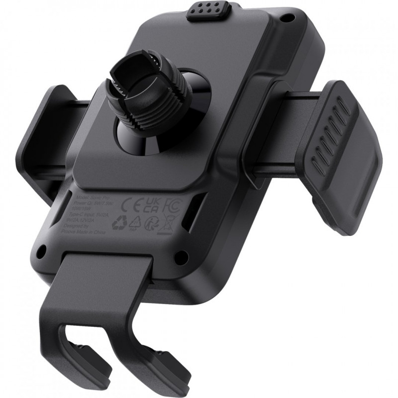 Автомобільний тримач з бездротовою зарядкою Proove Sonic Pro 15W Black (WHSP15002001)