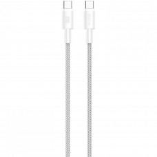 Кабель Proove Nylo Type-C to Type-C 100W (1.5m) White (CCPN11002202)