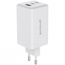 Сетевое зарядное устройство Proove Pocket GaN Max 100W (2Type-C + USB) White (WCPG10012202)