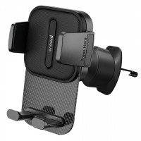 Автомобільний тримач Proove Carbon Clamp Air Outlet Car Mount Black (CHCNA0000001)