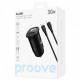 Автомобільний зарядний пристрій Proove Flash 30W (Type-C + USB) + кабель Type-C to Type-C Black (CCFC30111201)