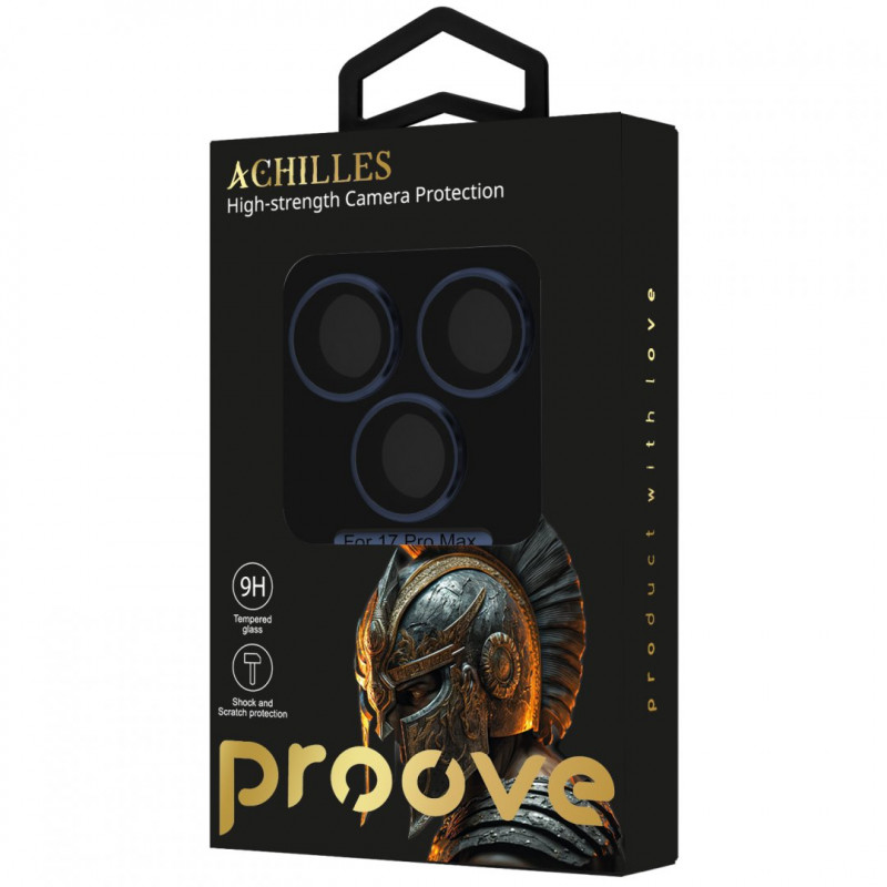 Захисне скло Achilles Full Metal для камери iPhone 17 Pro Max Deep Blue (CPPAFM17PM08)