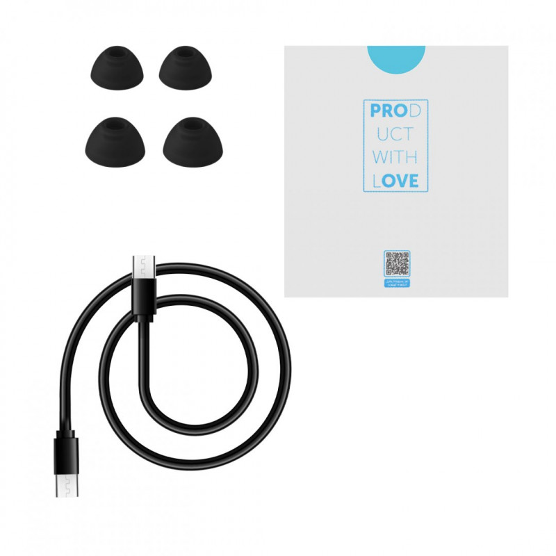 Бездротові навушники Proove X-Go TWS (APP) Black (TWXG0001AP01)