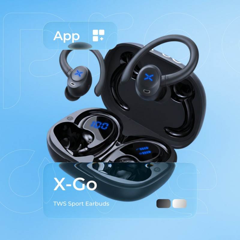 Бездротові навушники Proove X-Go TWS (APP) Black (TWXG0001AP01)