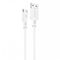 Кабель Proove Rebirth USB to Type-C 2.4A (1m) White (CCRE27001202)