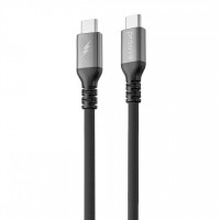 Кабель Proove ReGen Silicone Type-C to Type-C 60W (2m) Black (CCRS60002221)