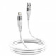 Кабель Proove Soft Silicone USB to Lightning 2.4A (2m) White (CCSO20001122)