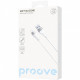 Кабель Proove Soft Silicone USB to Lightning 2.4A (2m) White (CCSO20001122)