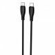 Кабель Proove Simple Silicone Type-C to Type-C 60W (1m) Black (CCSI60002201)