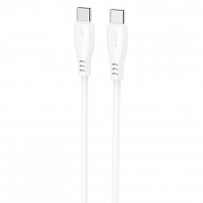 Кабель Proove Simple Silicone Type-C to Type-C 60W (1m) White (CCSI60002202)