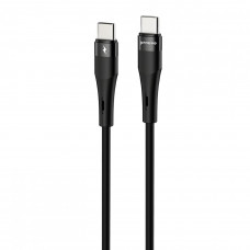 Кабель Proove Light Silicone Plus Type-C to Type-C 60W (1m) Black (CCLS60002201)