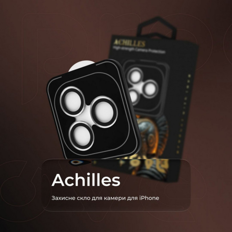 Захисне скло Achilles для камери iPhone 14/14 Plus Midnight (CPPAIP14PL22)