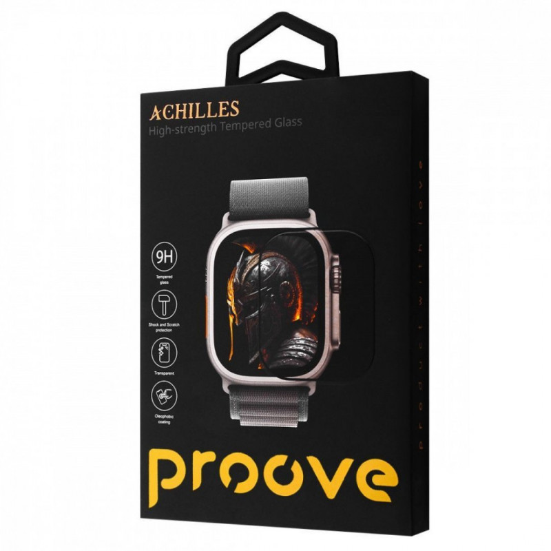 Захисне скло Proove Achilles для Apple Watch Ultra/Ultra 2 49 mm (PGPWU249MM01)