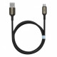 Кабель Proove Dense Metal Micro USB 2.4A (1m) Black (CCDM20001301)