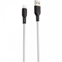 Кабель Proove Rebirth USB to Lightning 2.4A (1m) White/Black (CCRE60001102)