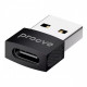 Перехідник OTG Proove Extension Type-C to USB Black (HBEX00012001)