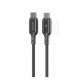 Кабель Proove Flex Metal Type-C to Type-C 60W (1m) Black (CCFM60002201)