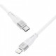 Кабель Proove Soft Silicone Type-C to Lightning 27W (1m) White (CCSO27002102)