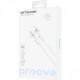 Кабель Proove Soft Silicone Type-C to Lightning 27W (1m) White (CCSO27002102)