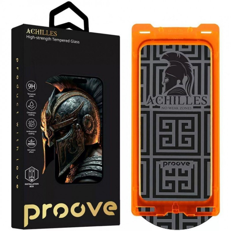 Захисне скло Proove Achilles Full Screen Installation Box для iPhone 16 Pro Max (PGPAIB16PM01)