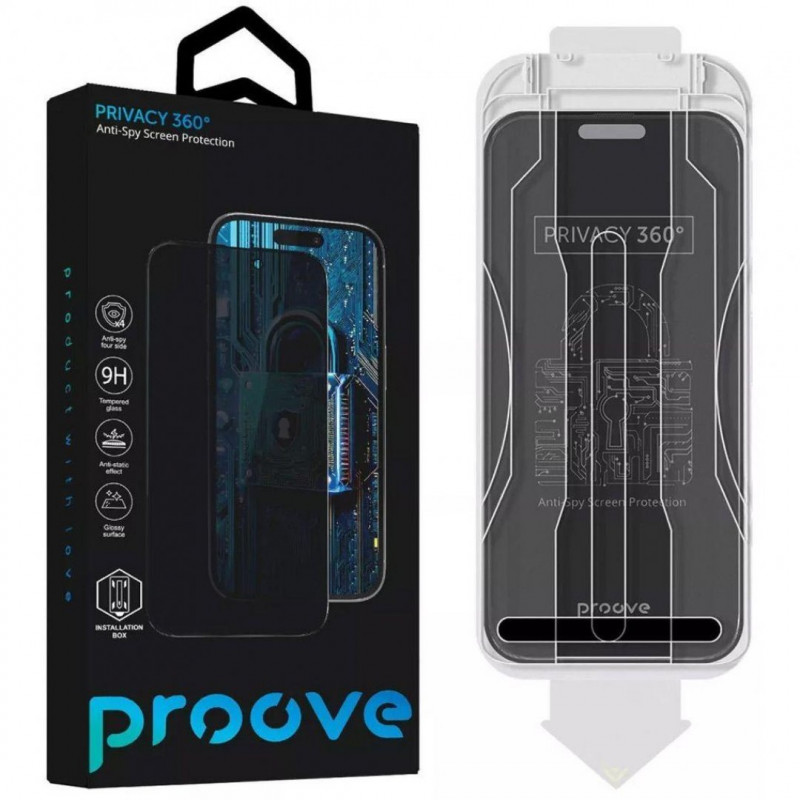 Захисне скло Proove Privacy 360 Installation Box для iPhone 17 Air (PG360I17A001)