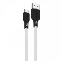 Кабель Proove Rebirth USB to Type-C 2.4A (1m) Black/White (CCRE60001202)