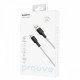 Кабель Proove Rebirth USB to Type-C 2.4A (1m) Black/White (CCRE60001202)
