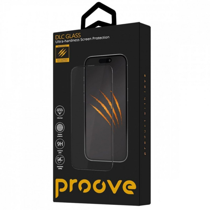 Захисне скло Proove Premium DLC для iPhone 17 Pro (PGDLCI17P001)