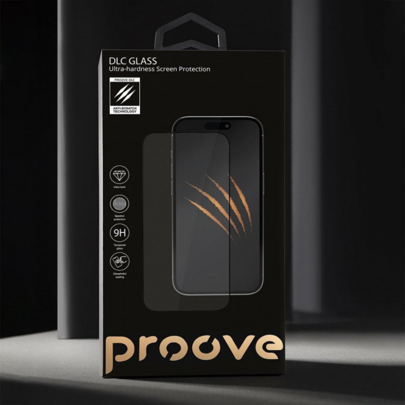 Захисне скло Proove Premium DLC для iPhone 17 Pro (PGDLCI17P001)