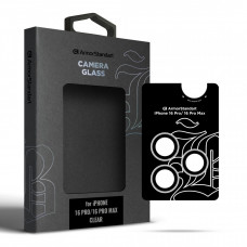 Захисне скло для камери ArmorStandart Supreme BI для iPhone 16 Pro/16 Pro Max Clear (ARM79422)