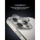 Захисне скло для камери ArmorStandart Supreme Black Icon для iPhone 15 Pro/15 Pro Max Clear (ARM76600)