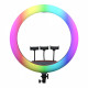 Кольцевая лампа RGB MJ56 Black 56см