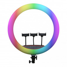 Кольцевая лампа RGB MJ45 Black 45см