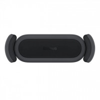 Автомобільний тримач Baseus Steel Cannon 2 Air Outlet Car Mount Black (SUGP000001)