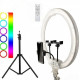 Кольцевая лампа RGB LED 3D-45 J45cm