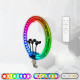 Кольцевая лампа RGB LED 3D-45 J45cm