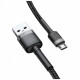Кабель Baseus Cafule Micro USB 2.4A 1m (CAMKLF-BG1)