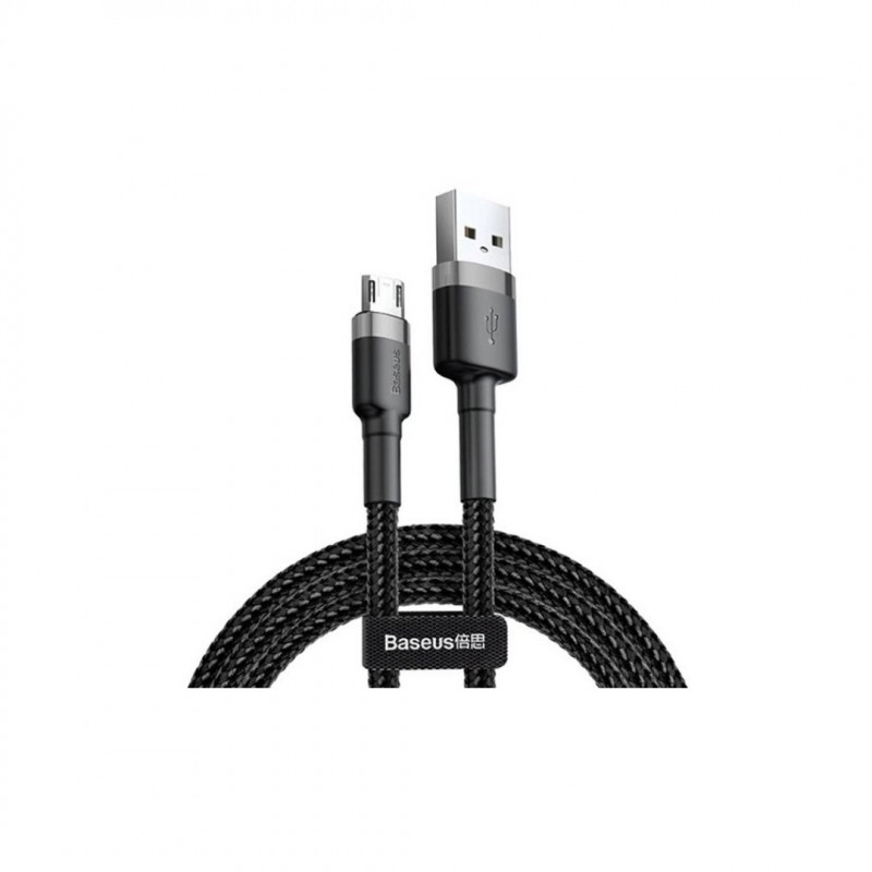 Кабель Baseus Cafule Micro USB 2.4A 1m (CAMKLF-BG1)