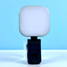 Портативный видеосвет F-622 Magnetic LED 1000mAh с зажимом White