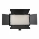 Квадратна LED-лампа 29 см E600 Black