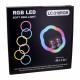 Кольцевая лампа RGB LC-318 (Flower Type) 33cm Black