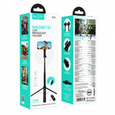 Монопод-тринога Hoco K25 Sherkhan magnetic з пультом 1.5м