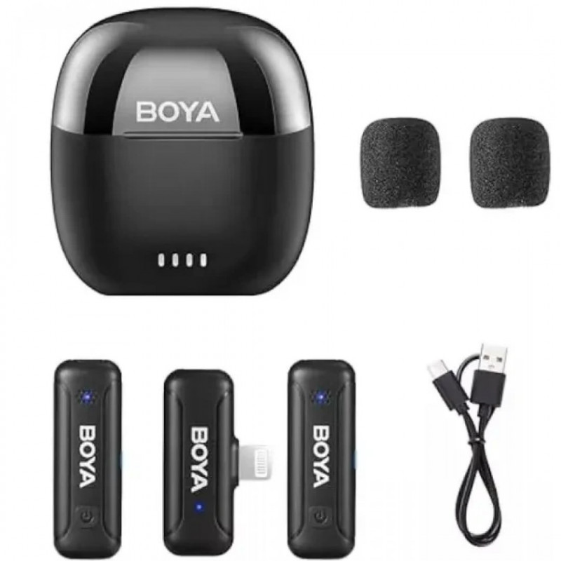 Мікрофон Boya BY-WM3T-D2 charging case