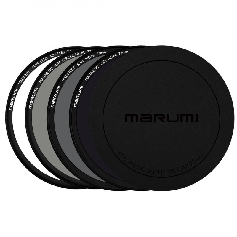 Набір магнітних світлофільтрів Marumi Magnetic Slim Advanced Kit 77 мм